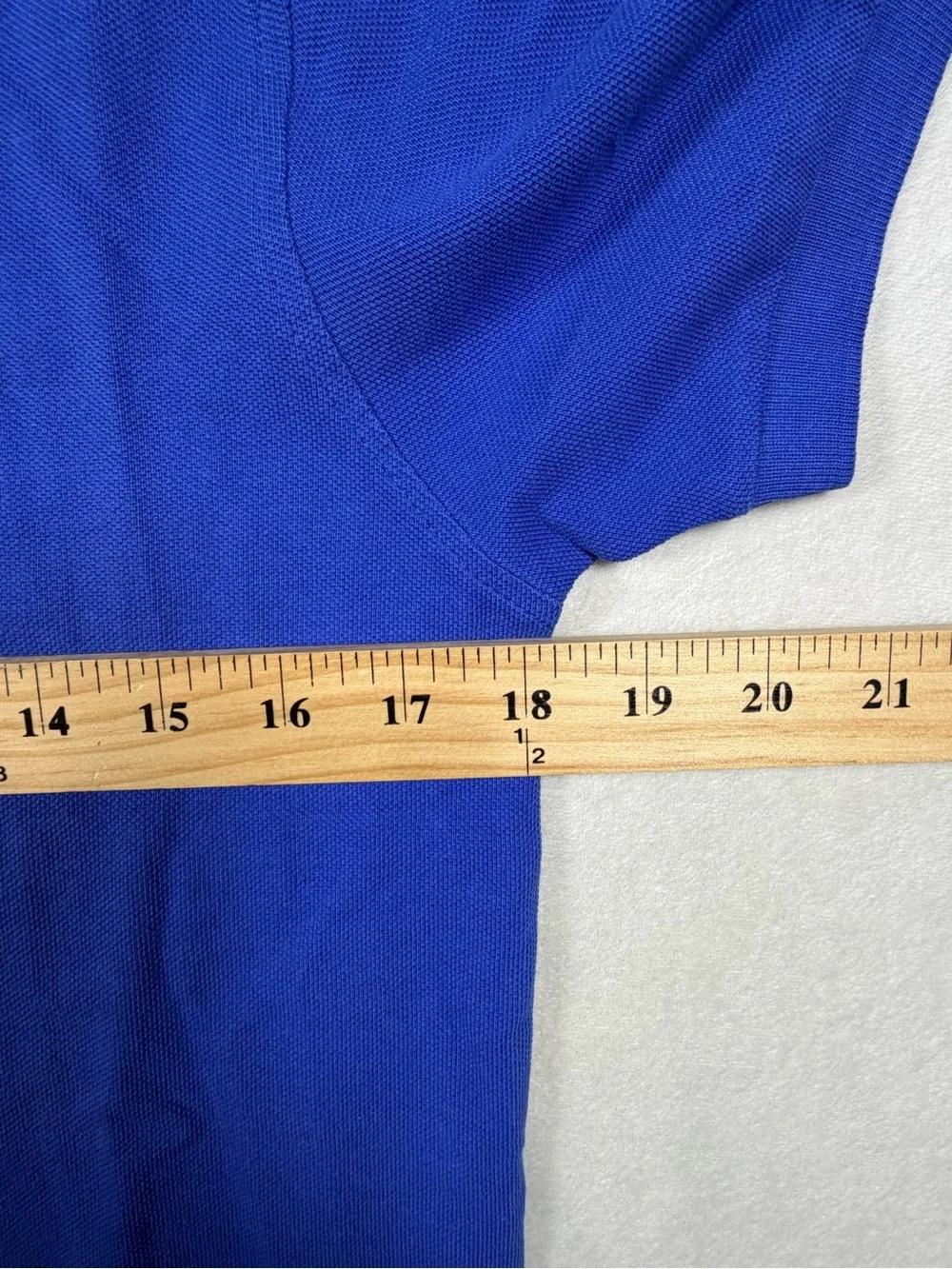 NWT J. Crew Small Men’s Oarsman Logo Royal Blue Cotton Polo Shirt
